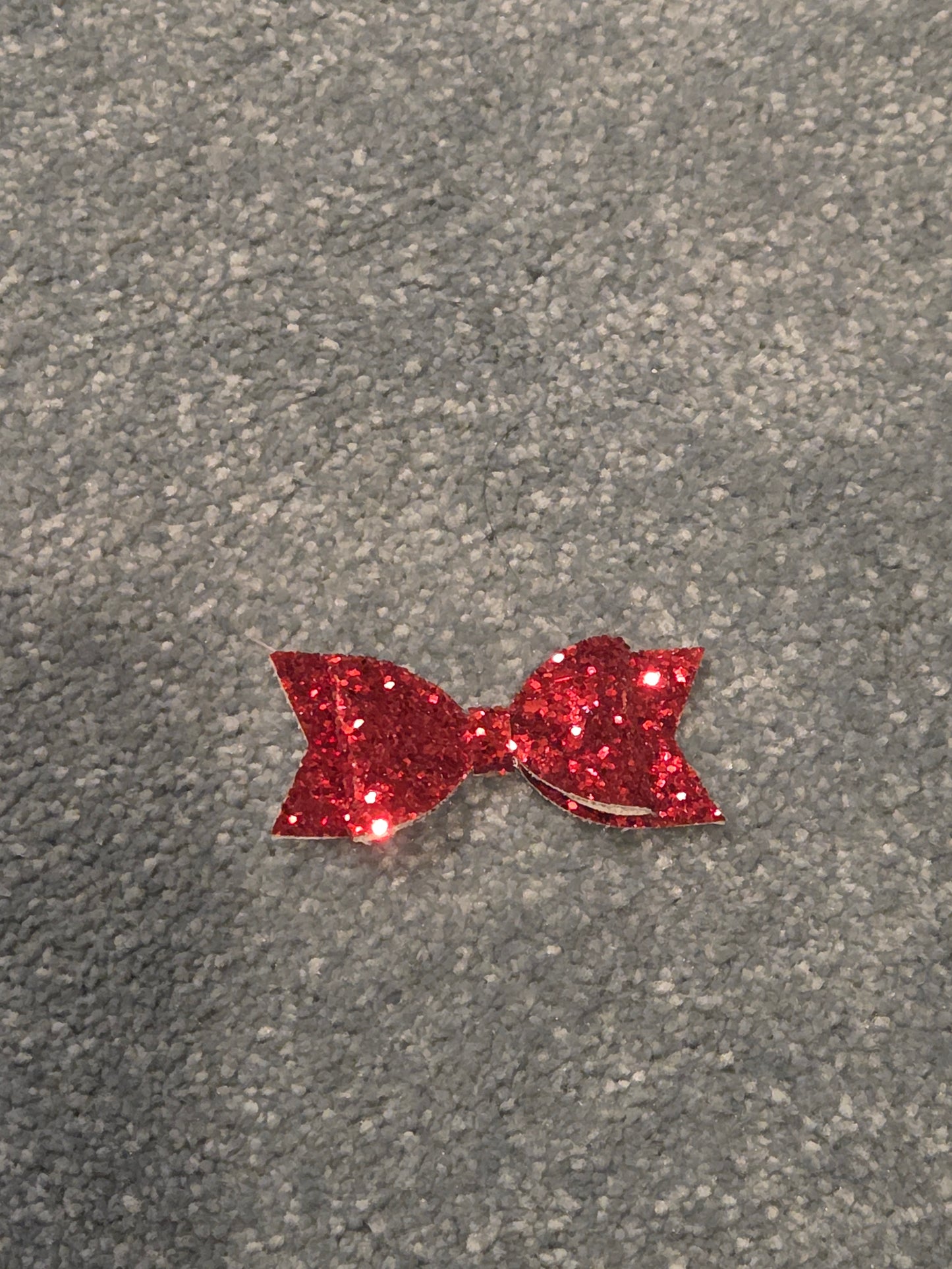 Christmas Pet Acrylic Bauble with bow and ribbon