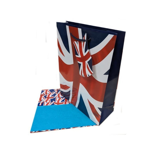 Union Jack gift bag set