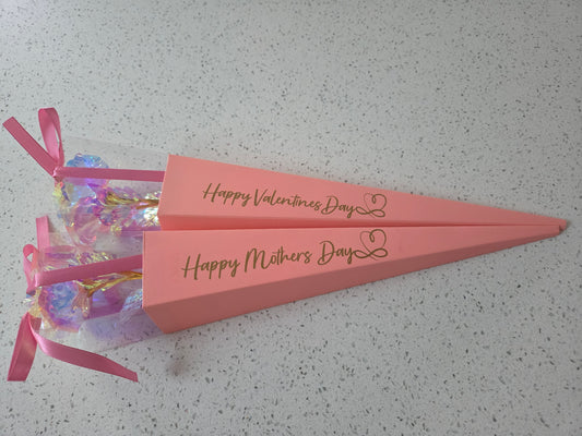 Forever galaxy artificial rose with gift box