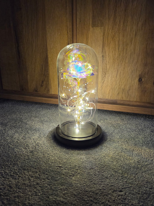 Memorial forever rose gift lamp - table light - novelty lighting